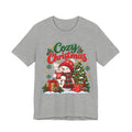 Cozy Christmas Snowman T-Shirt, Unisex Holiday Graphic Tee, Christmas Gift, S–3XL