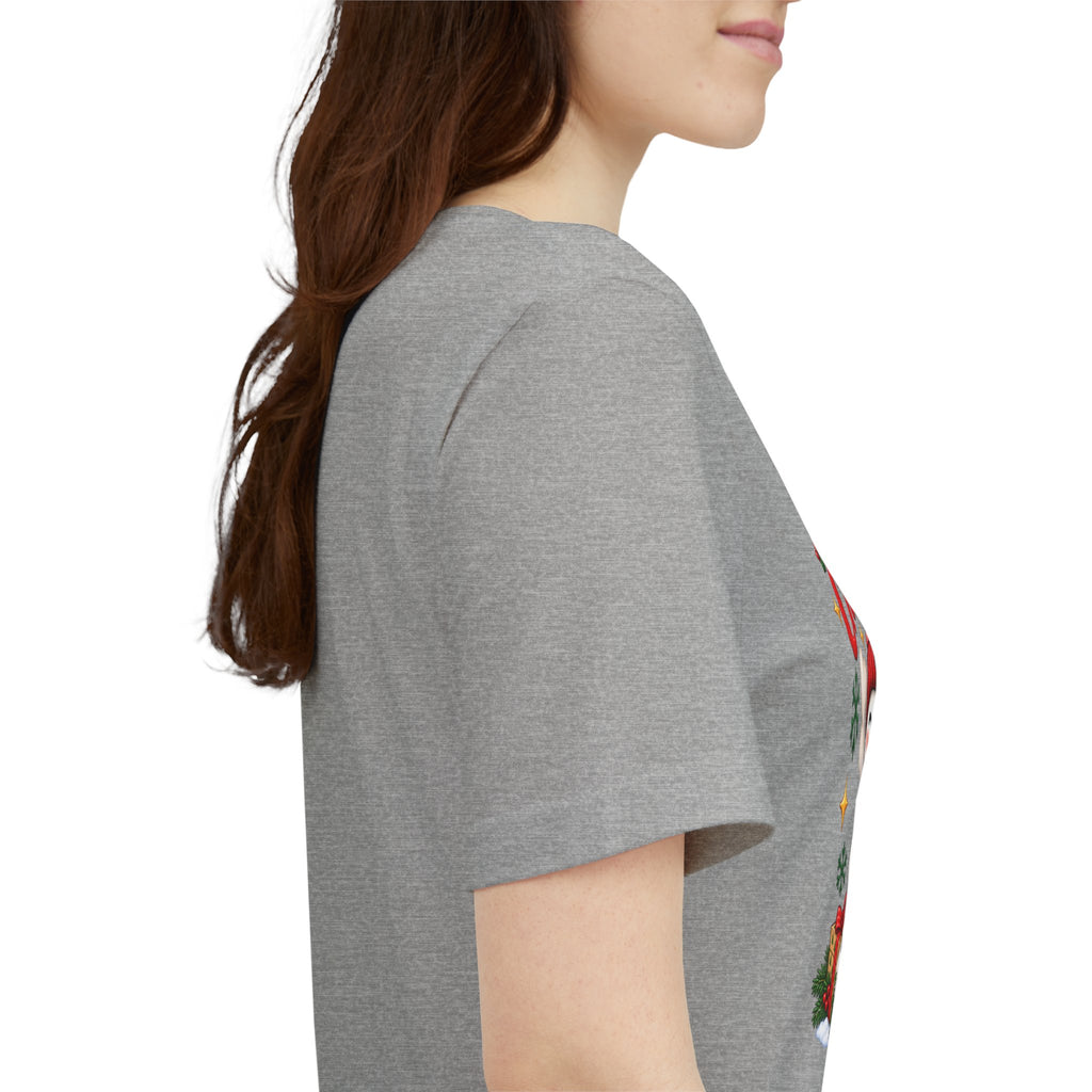 Cozy Christmas Snowman T-Shirt, Unisex Holiday Graphic Tee, Christmas Gift, S–3XL