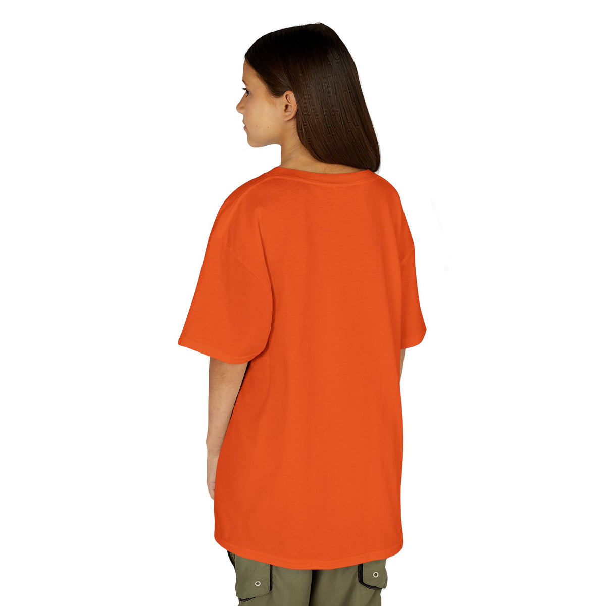 Kids Tee — "Cozy Season" Cute Ghost with Books & Pumpkin Fall Shirt