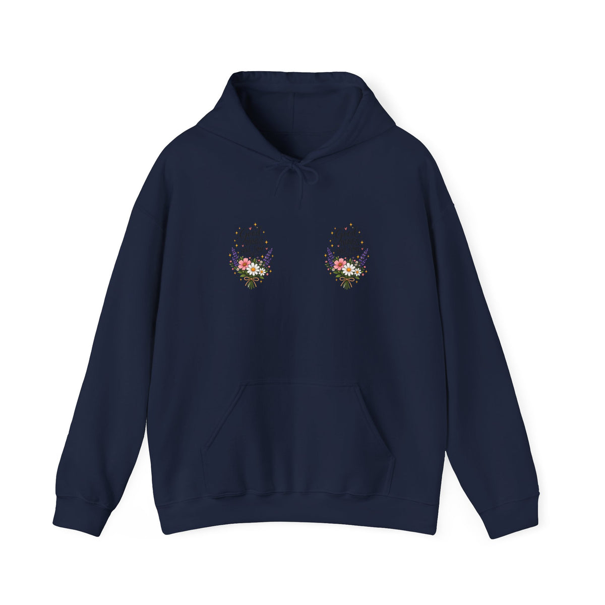 Floral Skull Hoodie