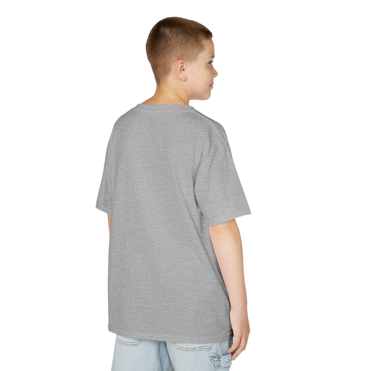 Kids Tee — "Cozy Season" Cute Ghost with Books & Pumpkin Fall Shirt