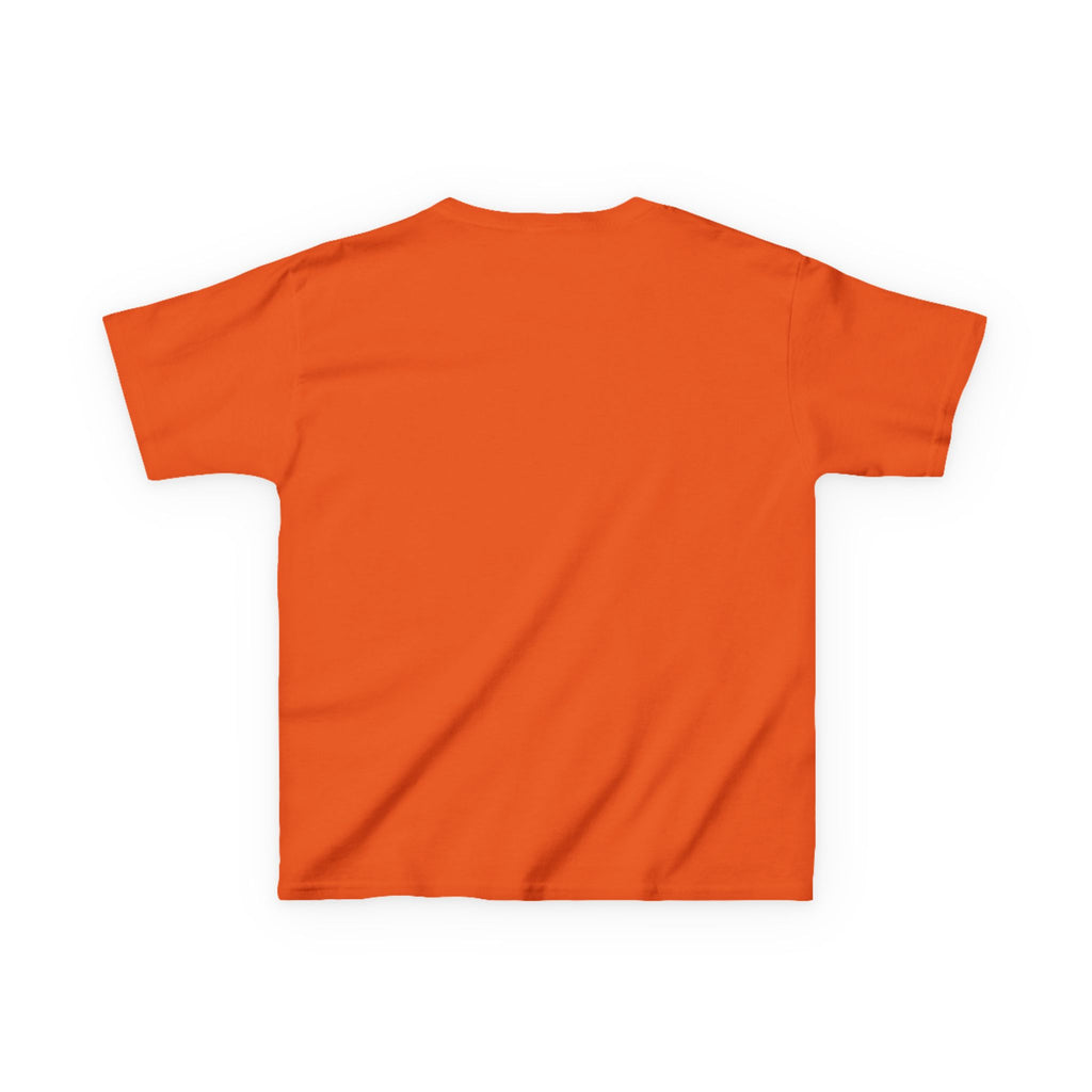 Kids Tee — "Cozy Season" Cute Ghost with Books & Pumpkin Fall Shirt