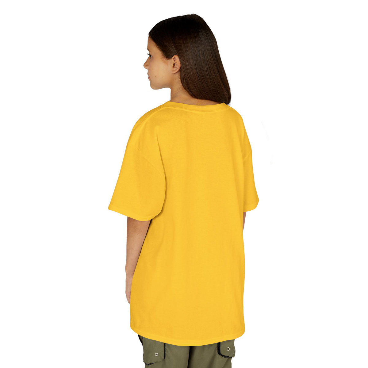Kids Tee — "Cozy Season" Cute Ghost with Books & Pumpkin Fall Shirt