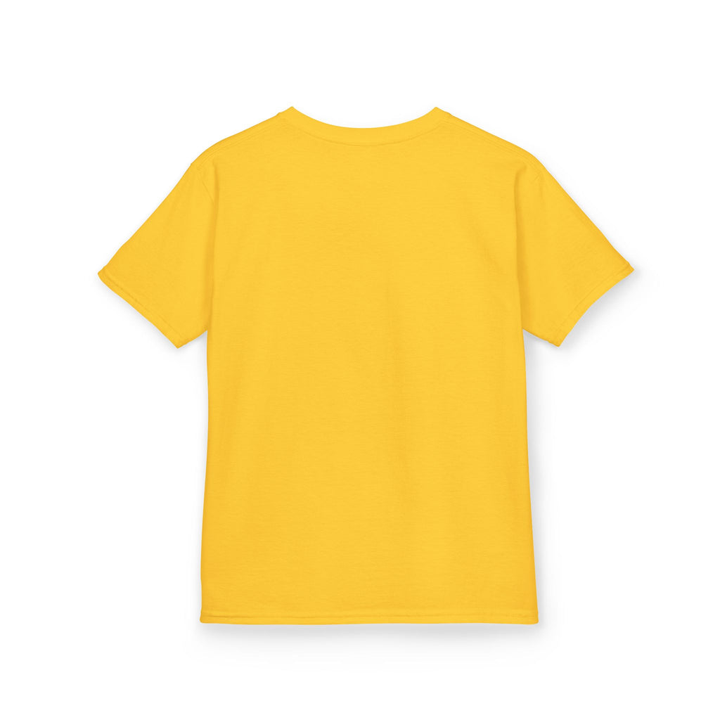 Kids Tee — "Cozy Season" Cute Ghost with Books & Pumpkin Fall Shirt