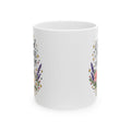 Floral Inspirational Quote Ceramic Mug
