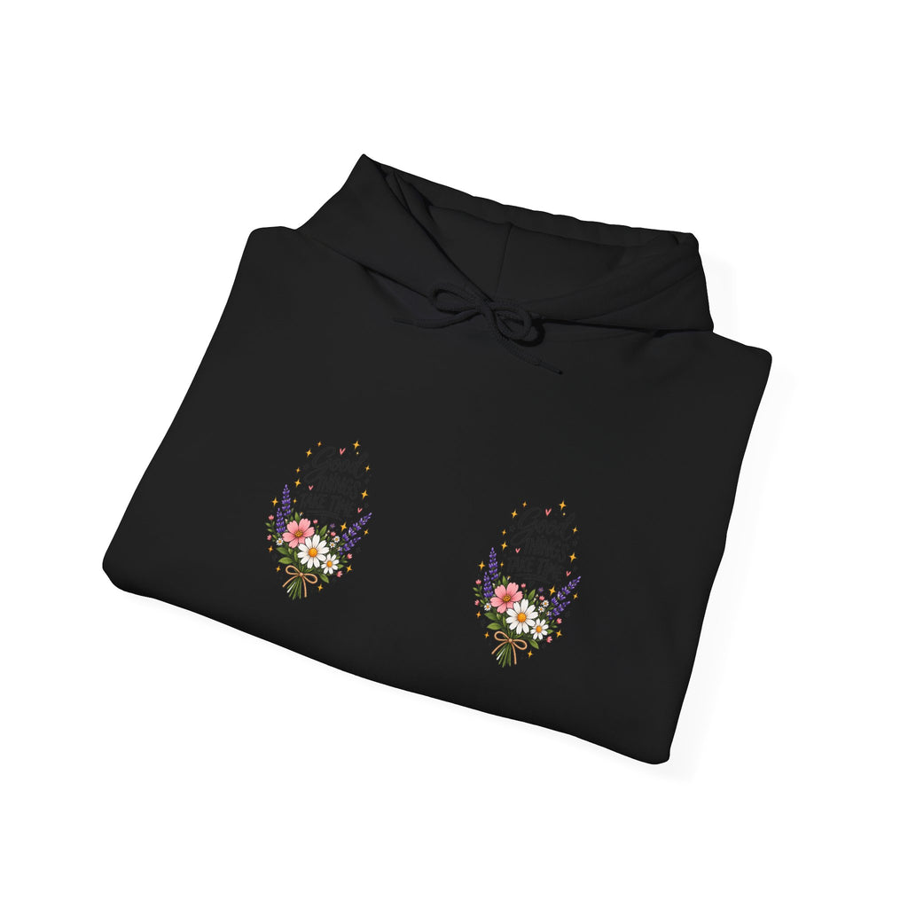 Floral Skull Hoodie