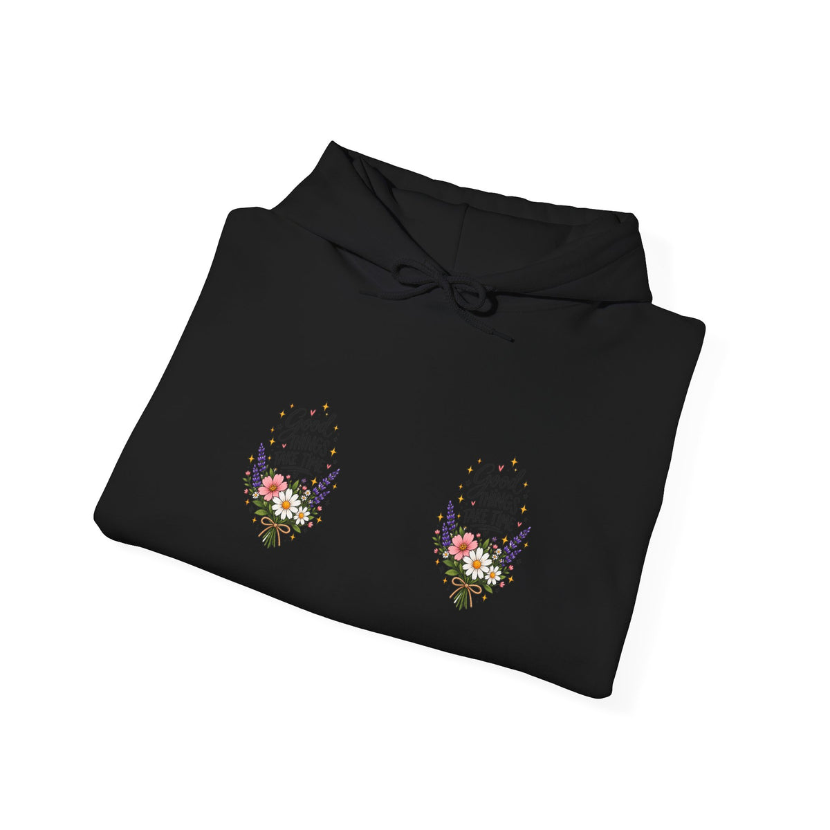 Floral Skull Hoodie